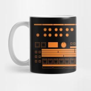 Techno drum machine Mug
